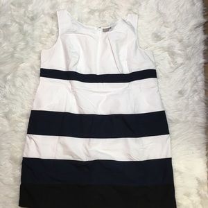 eShakti plus size 4X striped dress